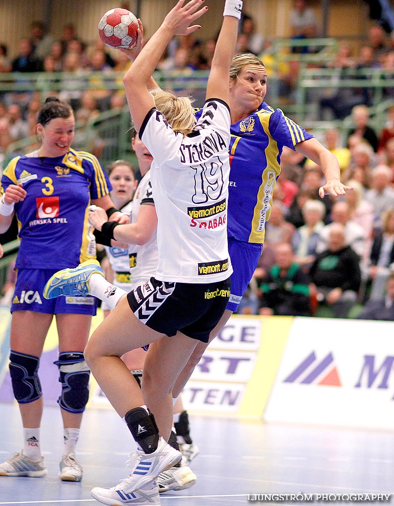 EM-KVAL Sverige-Tjeckien 31-25,dam,Arena Skövde,Skövde,Sverige,Handboll,,2010,26779