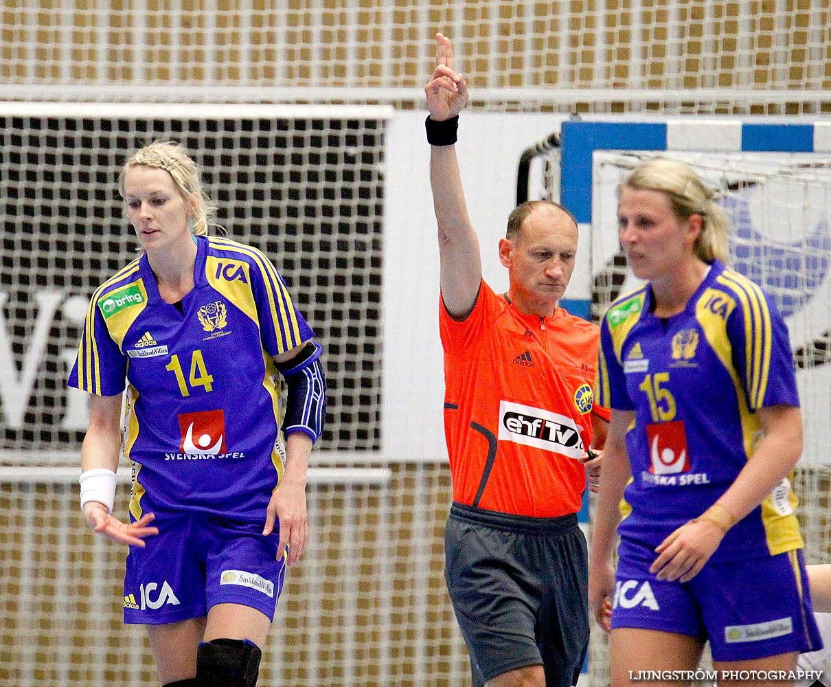 EM-KVAL Sverige-Tjeckien 31-25,dam,Arena Skövde,Skövde,Sverige,Handboll,,2010,26789