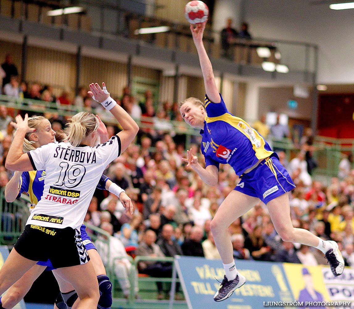 EM-KVAL Sverige-Tjeckien 31-25,dam,Arena Skövde,Skövde,Sverige,Handboll,,2010,26813