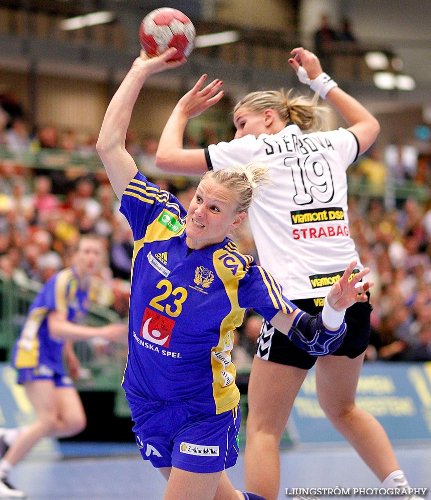 EM-KVAL Sverige-Tjeckien 31-25,dam,Arena Skövde,Skövde,Sverige,Handboll,,2010,26816