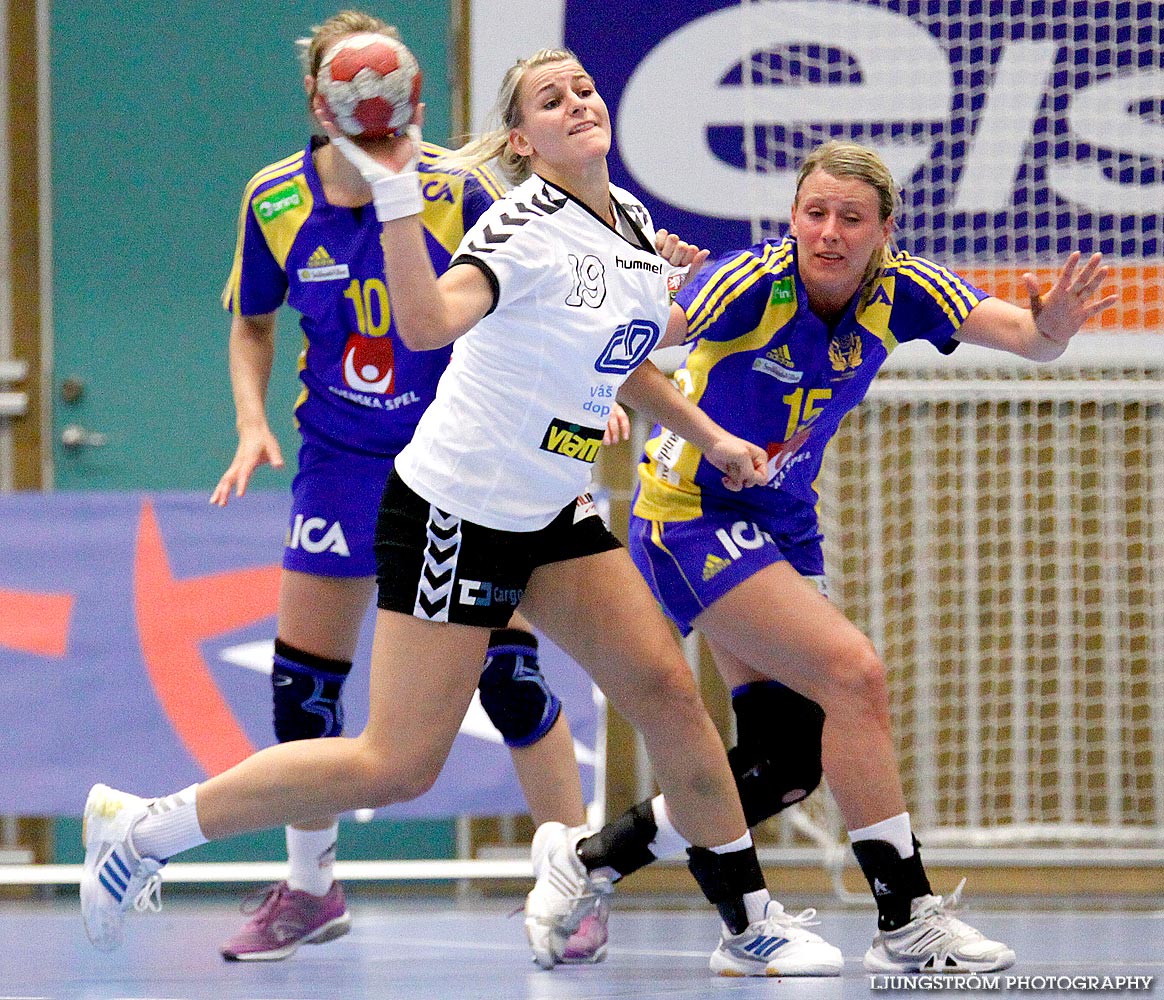 EM-KVAL Sverige-Tjeckien 31-25,dam,Arena Skövde,Skövde,Sverige,Handboll,,2010,26821