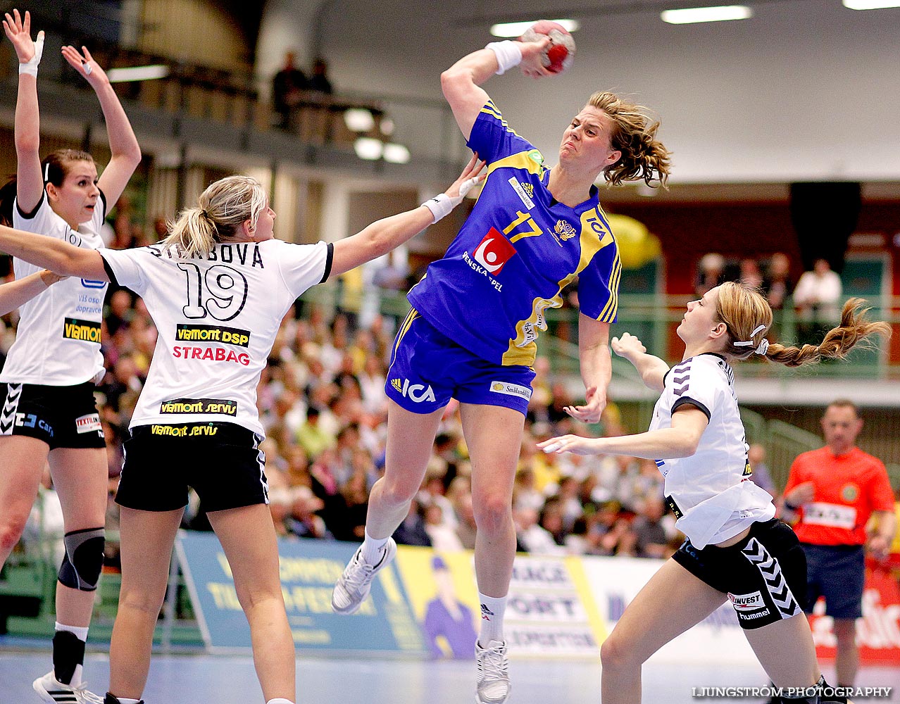 EM-KVAL Sverige-Tjeckien 31-25,dam,Arena Skövde,Skövde,Sverige,Handboll,,2010,26824