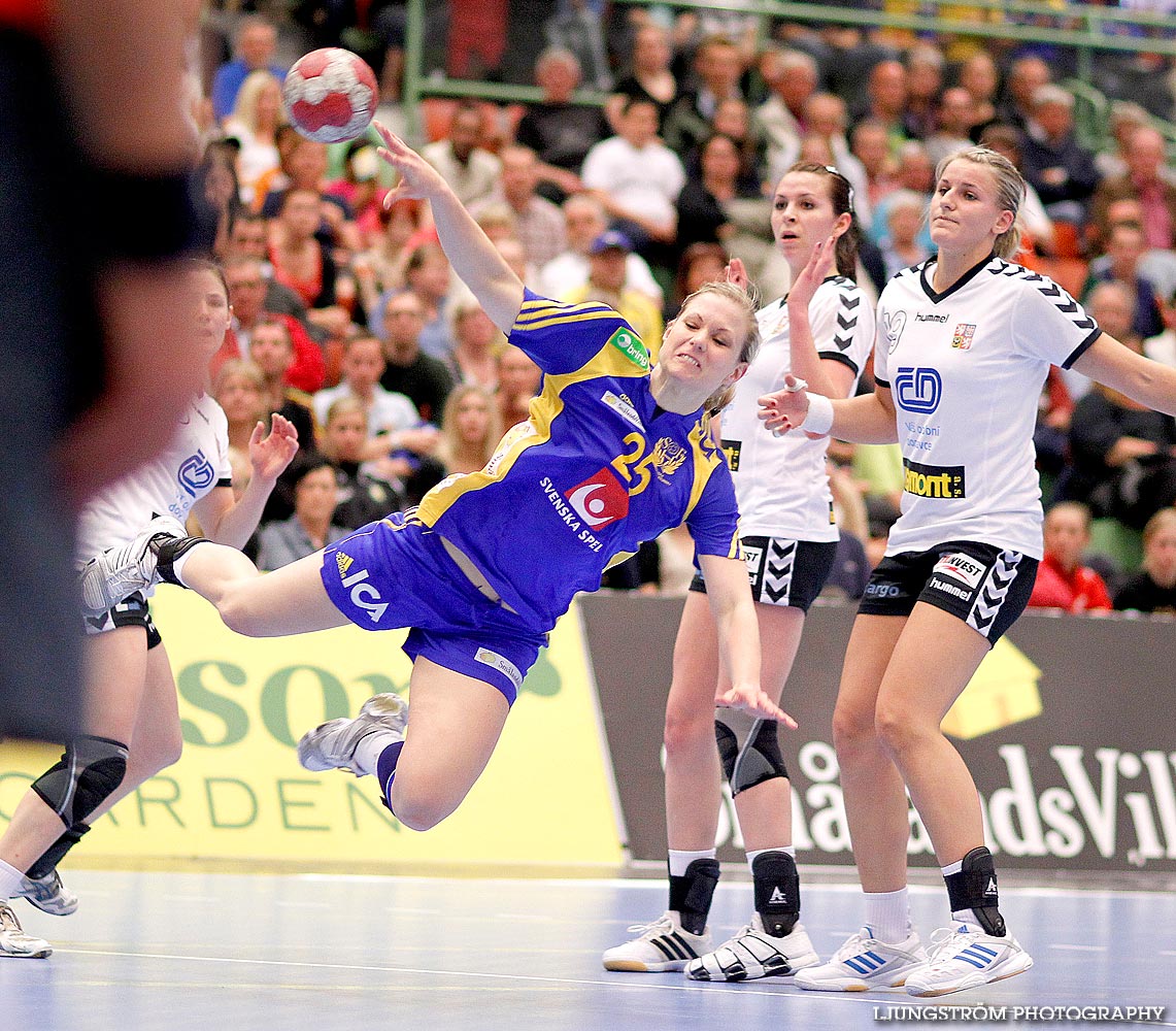 EM-KVAL Sverige-Tjeckien 31-25,dam,Arena Skövde,Skövde,Sverige,Handboll,,2010,26828