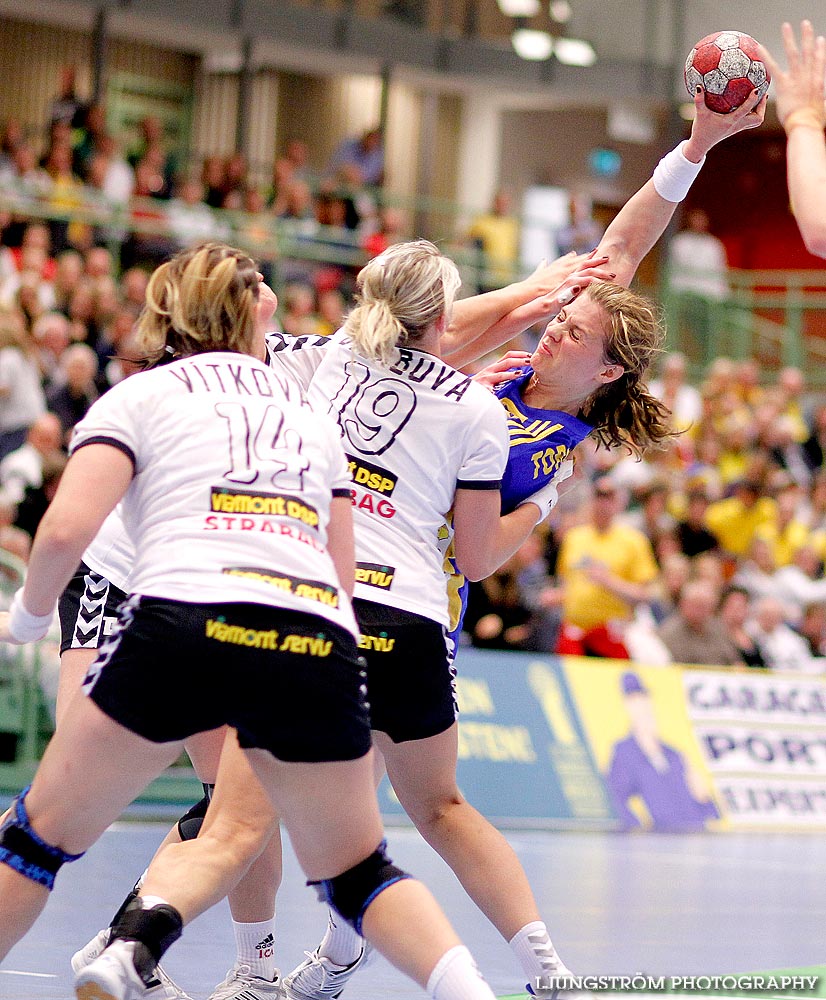 EM-KVAL Sverige-Tjeckien 31-25,dam,Arena Skövde,Skövde,Sverige,Handboll,,2010,26829