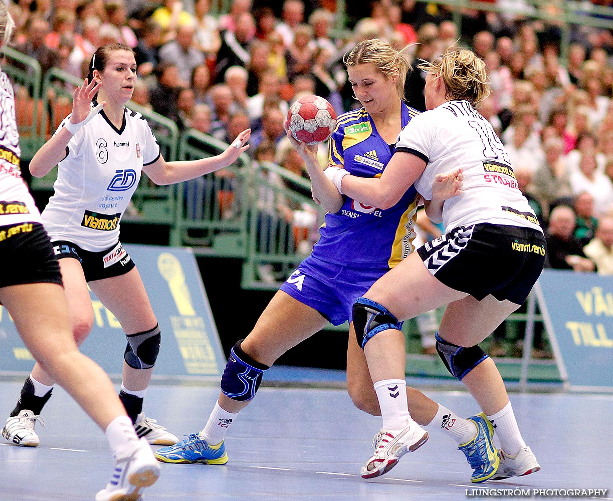 EM-KVAL Sverige-Tjeckien 31-25,dam,Arena Skövde,Skövde,Sverige,Handboll,,2010,26831