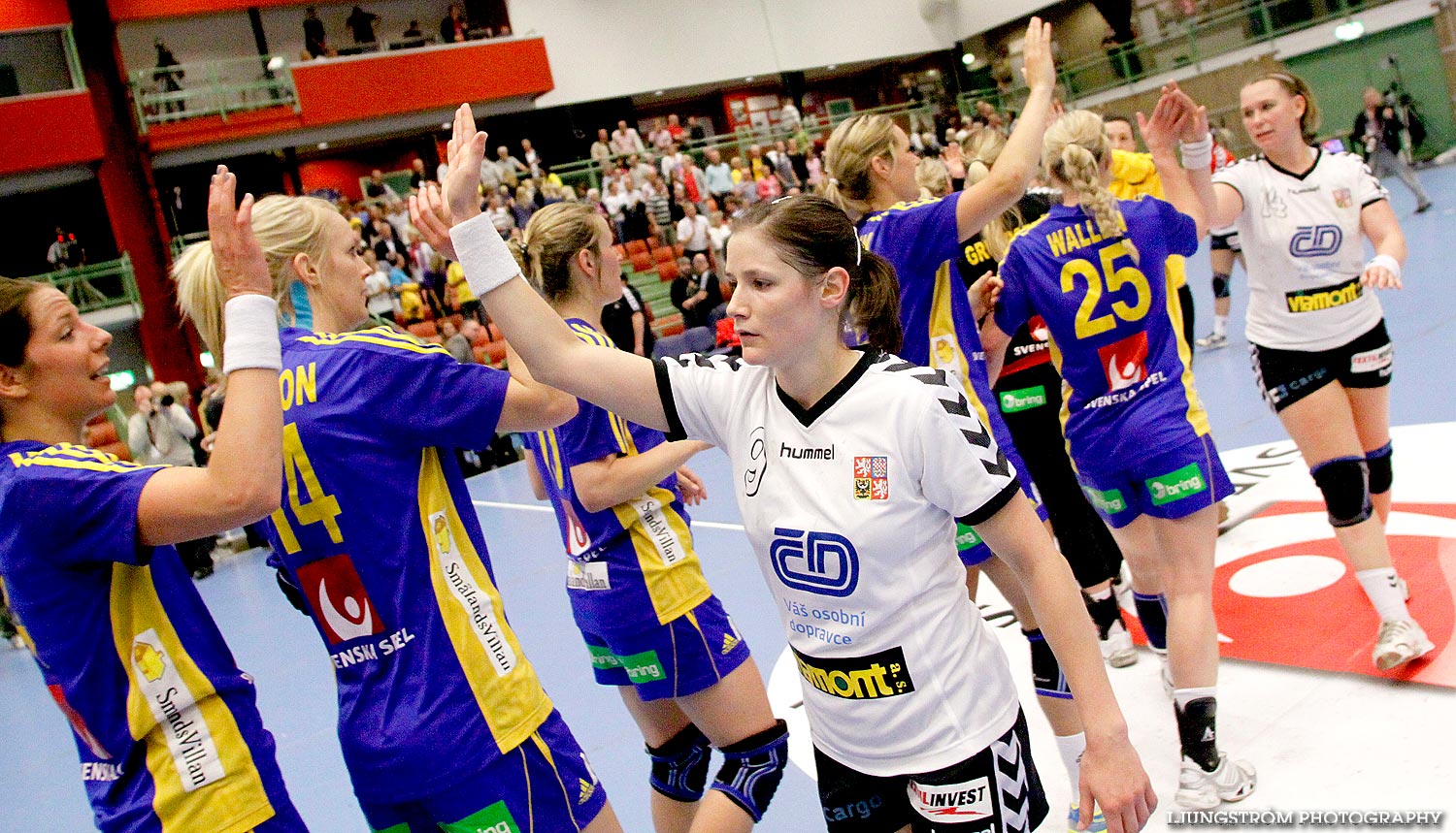 EM-KVAL Sverige-Tjeckien 31-25,dam,Arena Skövde,Skövde,Sverige,Handboll,,2010,26852
