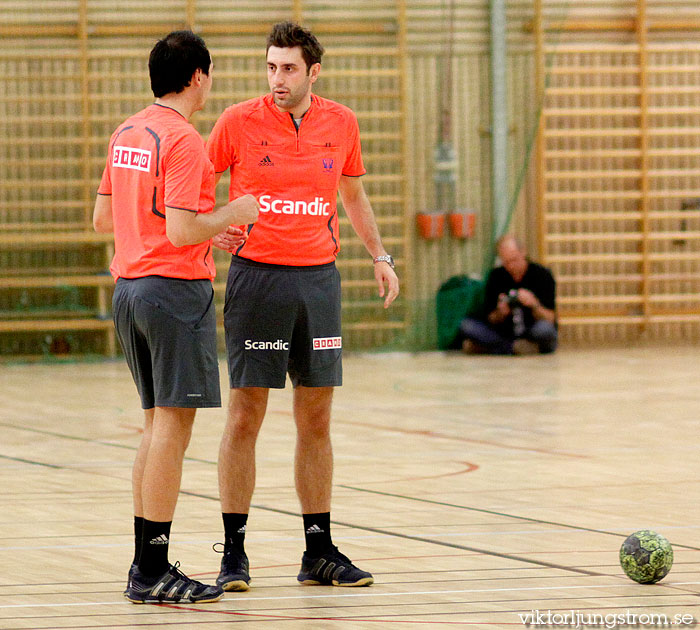 Träningsmatch Kroppskultur-IFK Skövde HK 29-37,herr,Agnebergshallen,Uddevalla,Sverige,Handboll,,2010,29722