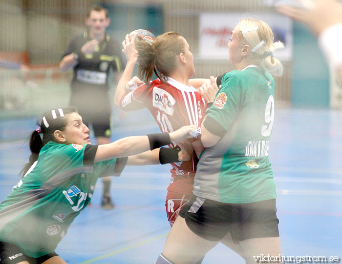 EHF-cupen Skövde HF-Gorodnichanka 33-25,dam,Arena Skövde,Skövde,Sverige,Handboll,,2010,30921