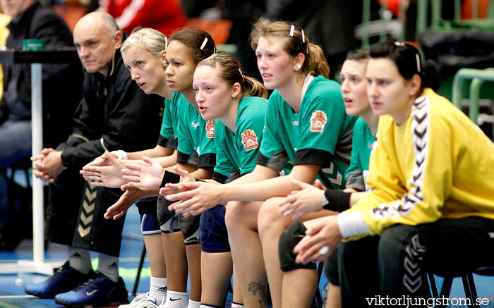EHF-cupen Skövde HF-Gorodnichanka 33-25,dam,Arena Skövde,Skövde,Sverige,Handboll,,2010,30935