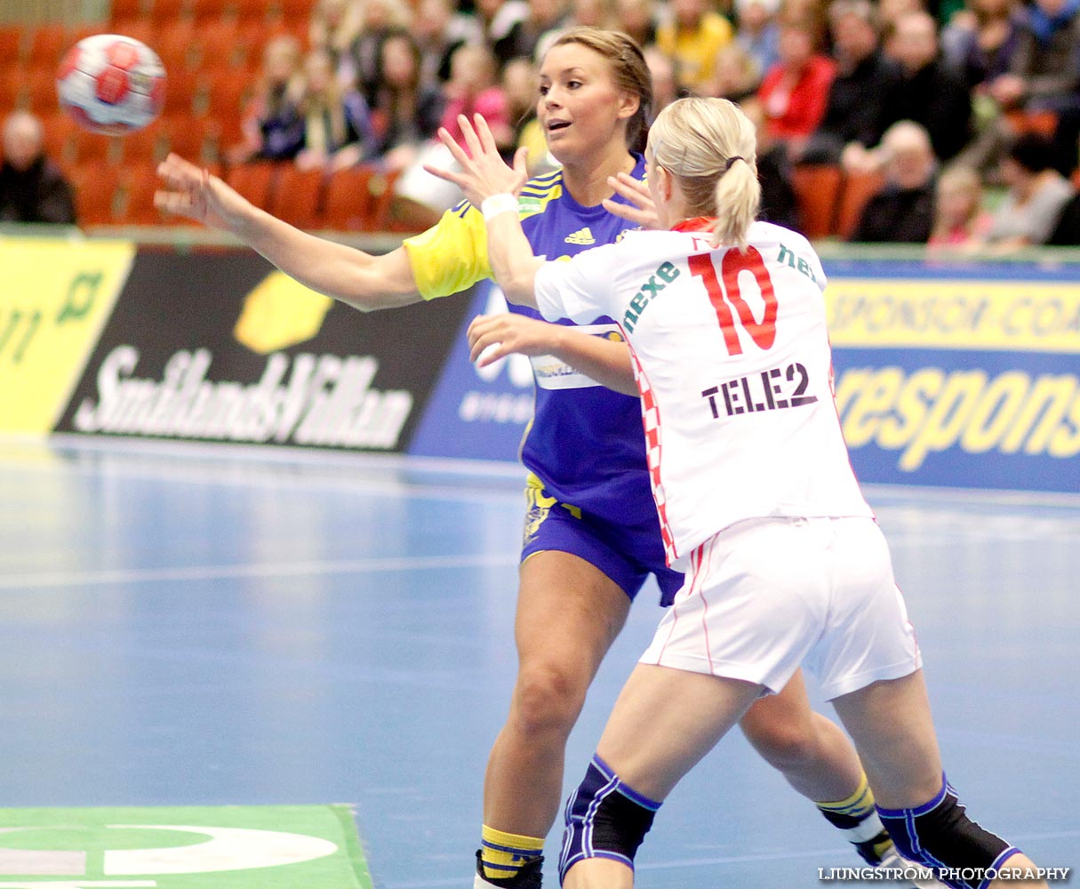 Landskamp Sverige-Kroatien 27-30,dam,Arena Skövde,Skövde,Sverige,Handboll,,2010,31985