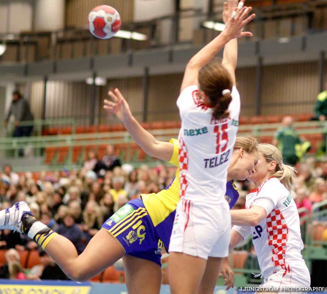 Landskamp Sverige-Kroatien 27-30,dam,Arena Skövde,Skövde,Sverige,Handboll,,2010,31993