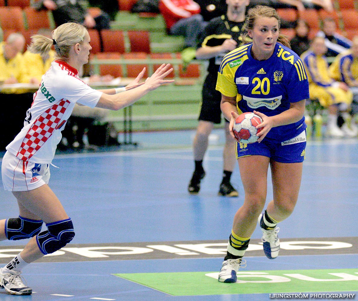 Landskamp Sverige-Kroatien 27-30,dam,Arena Skövde,Skövde,Sverige,Handboll,,2010,31997