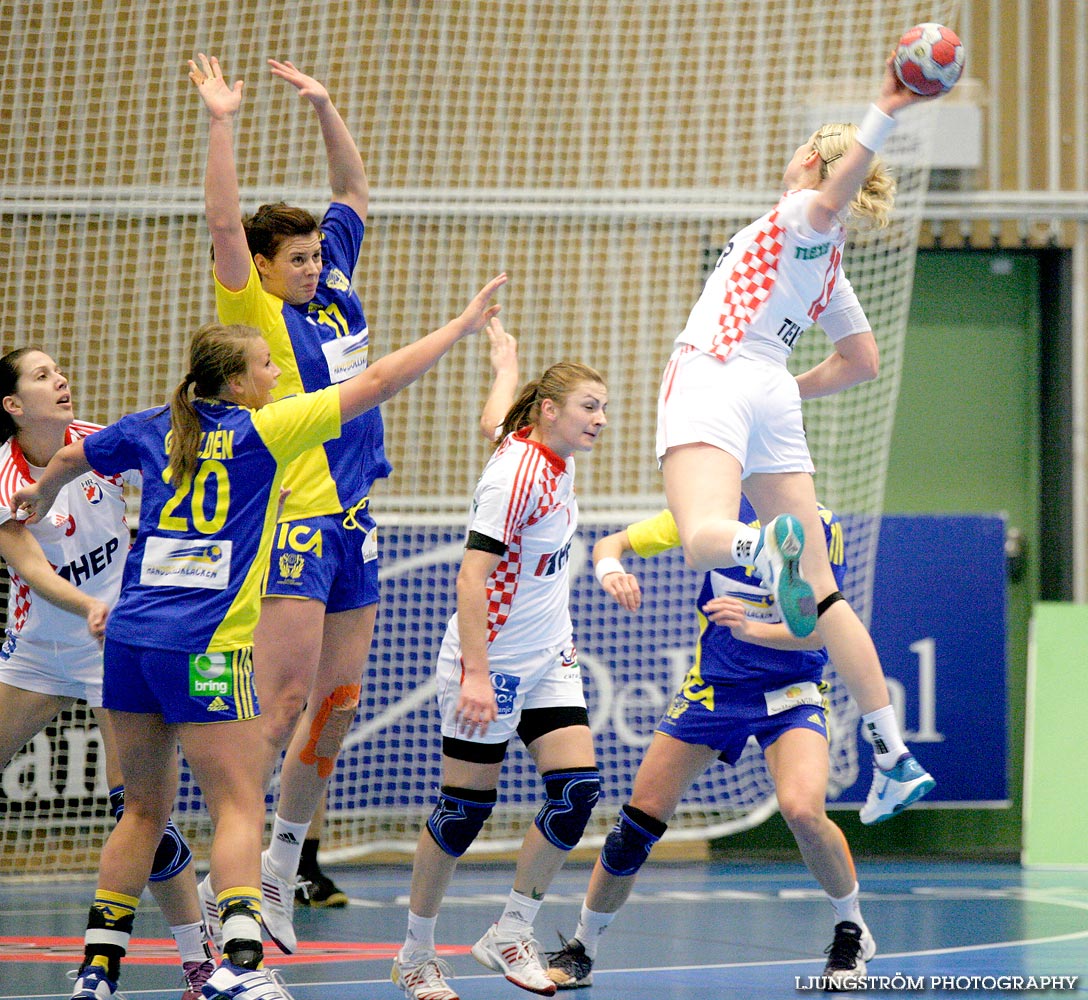 Landskamp Sverige-Kroatien 27-30,dam,Arena Skövde,Skövde,Sverige,Handboll,,2010,32001