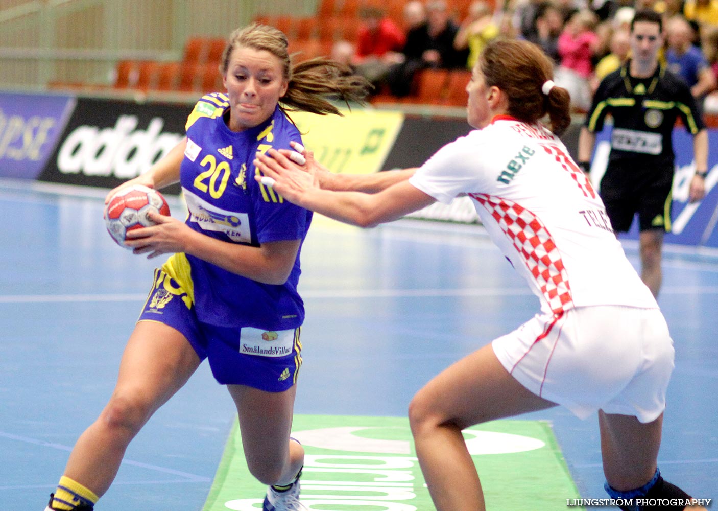 Landskamp Sverige-Kroatien 27-30,dam,Arena Skövde,Skövde,Sverige,Handboll,,2010,32004