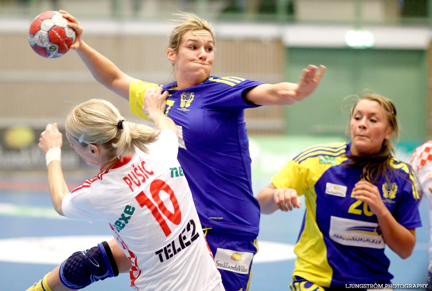 Landskamp Sverige-Kroatien 27-30,dam,Arena Skövde,Skövde,Sverige,Handboll,,2010,32013