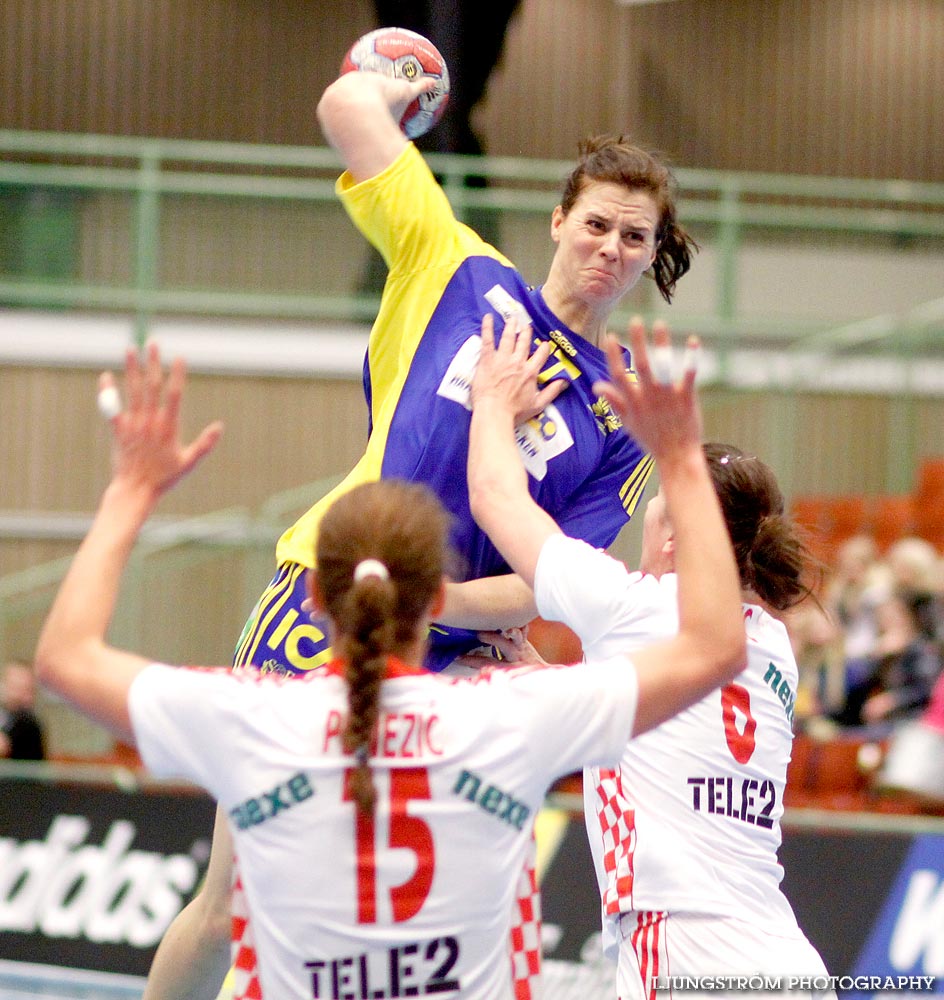 Landskamp Sverige-Kroatien 27-30,dam,Arena Skövde,Skövde,Sverige,Handboll,,2010,32016