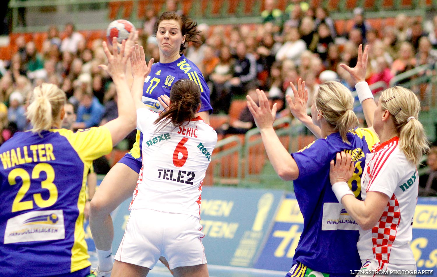 Landskamp Sverige-Kroatien 27-30,dam,Arena Skövde,Skövde,Sverige,Handboll,,2010,32019