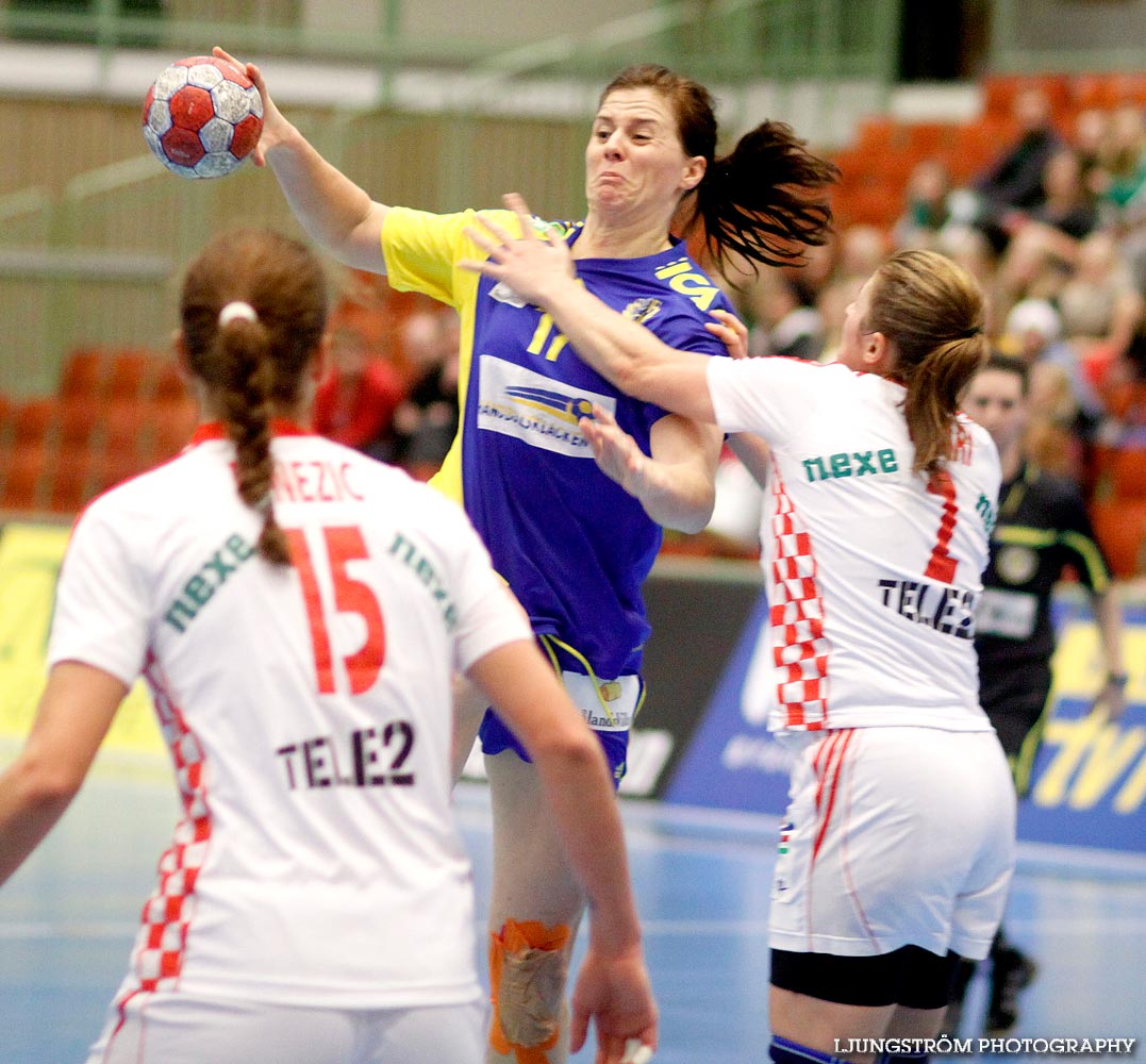 Landskamp Sverige-Kroatien 27-30,dam,Arena Skövde,Skövde,Sverige,Handboll,,2010,32040