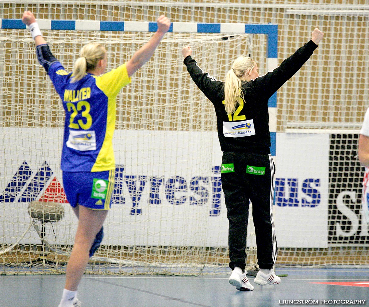 Landskamp Sverige-Kroatien 27-30,dam,Arena Skövde,Skövde,Sverige,Handboll,,2010,32046