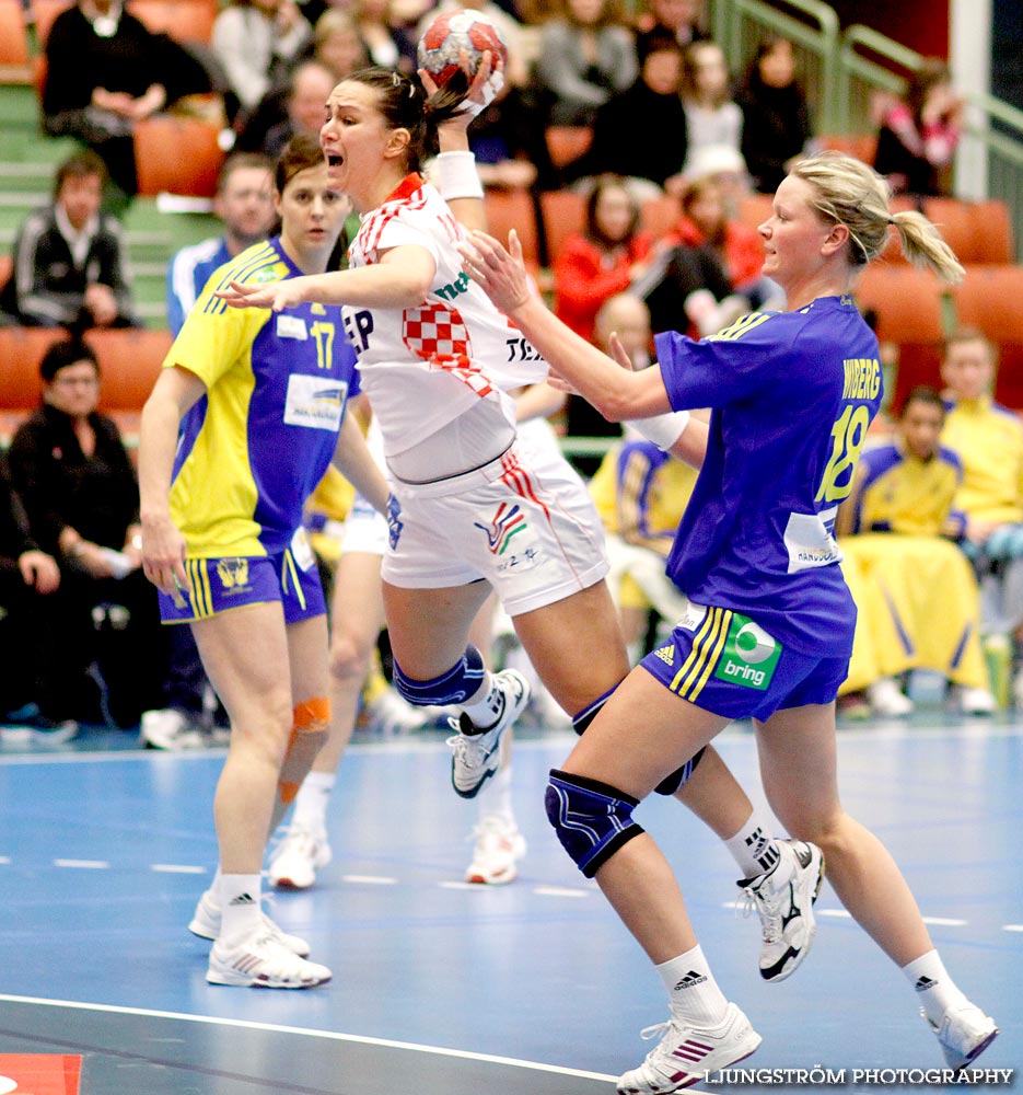 Landskamp Sverige-Kroatien 27-30,dam,Arena Skövde,Skövde,Sverige,Handboll,,2010,32070