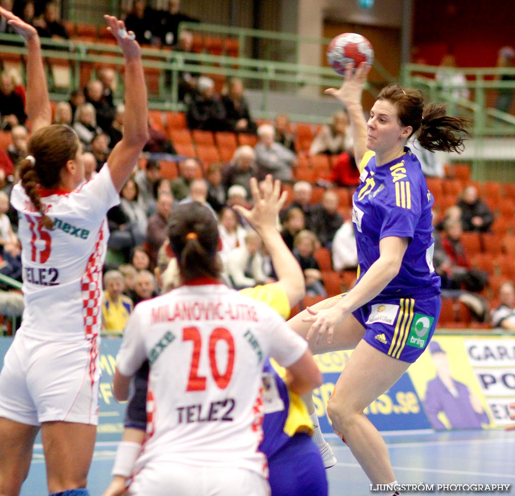 Landskamp Sverige-Kroatien 27-30,dam,Arena Skövde,Skövde,Sverige,Handboll,,2010,32092