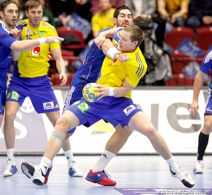 VM 1/2-final Frankrike-Sverige 29-26,herr,Malmö Arena,Malmö,Sverige,Handboll,,2011,34116