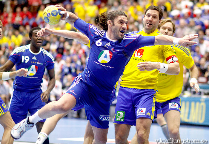 VM 1/2-final Frankrike-Sverige 29-26,herr,Malmö Arena,Malmö,Sverige,Handboll,,2011,34125