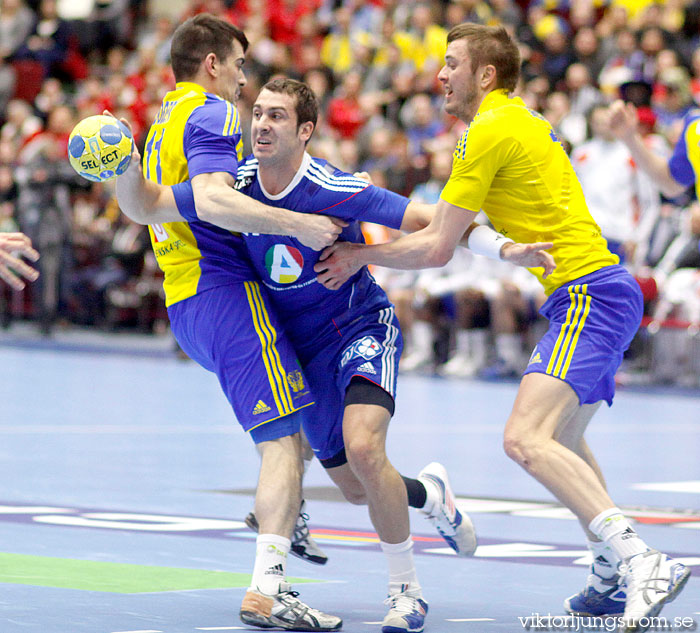 VM 1/2-final Frankrike-Sverige 29-26,herr,Malmö Arena,Malmö,Sverige,Handboll,,2011,34133