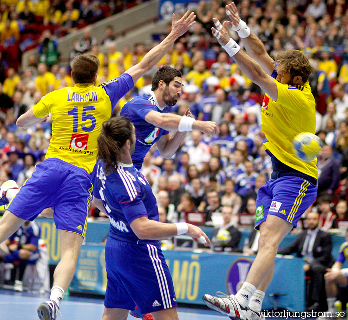 VM 1/2-final Frankrike-Sverige 29-26,herr,Malmö Arena,Malmö,Sverige,Handboll,,2011,34136