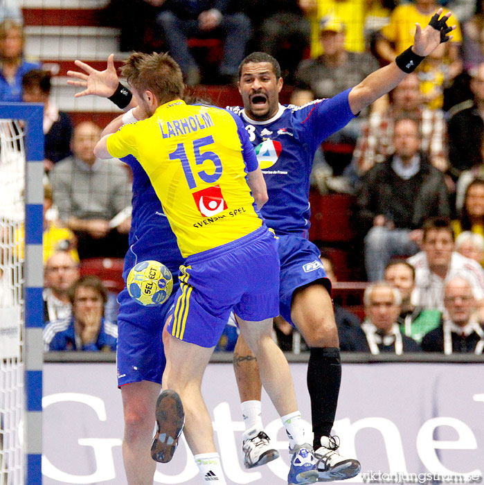 VM 1/2-final Frankrike-Sverige 29-26,herr,Malmö Arena,Malmö,Sverige,Handboll,,2011,34141