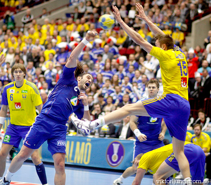 VM 1/2-final Frankrike-Sverige 29-26,herr,Malmö Arena,Malmö,Sverige,Handboll,,2011,34148