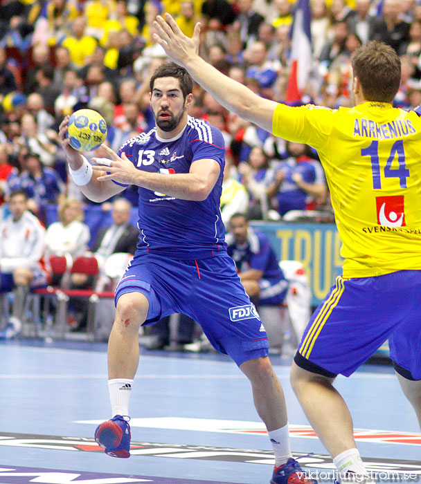 VM 1/2-final Frankrike-Sverige 29-26,herr,Malmö Arena,Malmö,Sverige,Handboll,,2011,34150