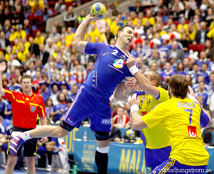 VM 1/2-final Frankrike-Sverige 29-26,herr,Malmö Arena,Malmö,Sverige,Handboll,,2011,34174