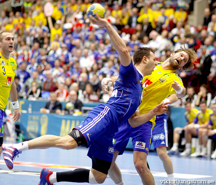 VM 1/2-final Frankrike-Sverige 29-26,herr,Malmö Arena,Malmö,Sverige,Handboll,,2011,34175