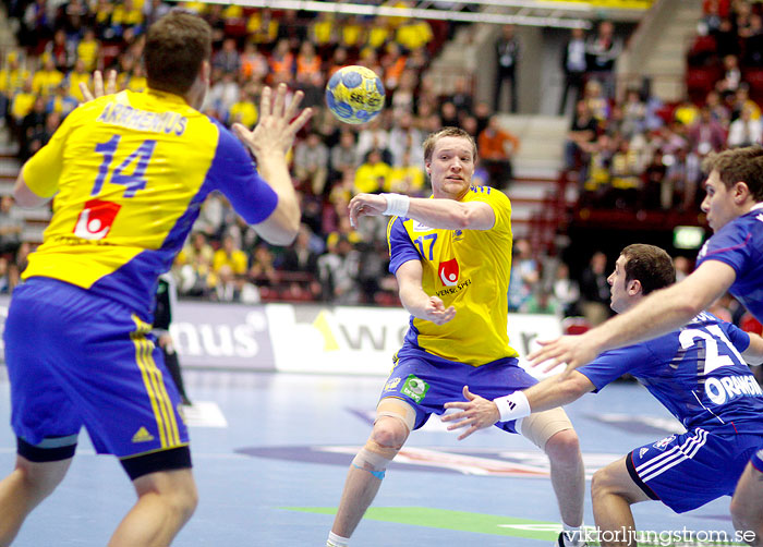 VM 1/2-final Frankrike-Sverige 29-26,herr,Malmö Arena,Malmö,Sverige,Handboll,,2011,34215