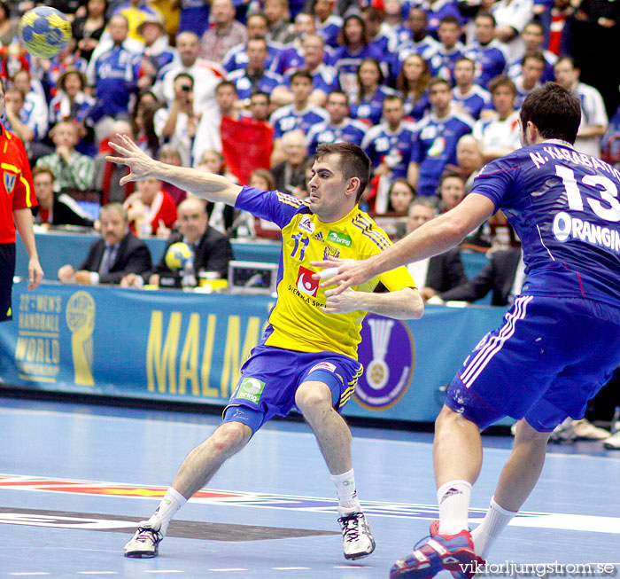 VM 1/2-final Frankrike-Sverige 29-26,herr,Malmö Arena,Malmö,Sverige,Handboll,,2011,34223