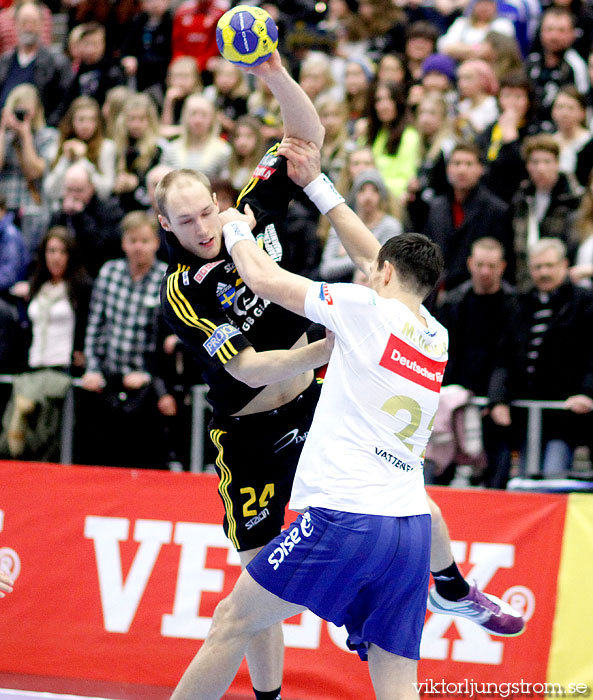 EHF Champions League IK Sävehof-HSV Hamburg 31-34,herr,Sparbanken Lidköping Arena,Lidköping,Sverige,Handboll,,2011,35824