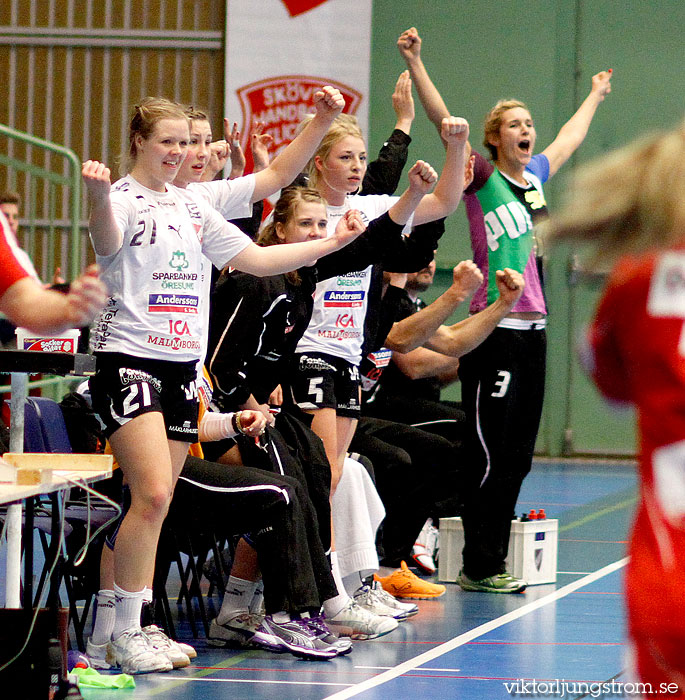 Skövde HF-Lugi HF 24-26,dam,Arena Skövde,Skövde,Sverige,Handboll,,2011,35952