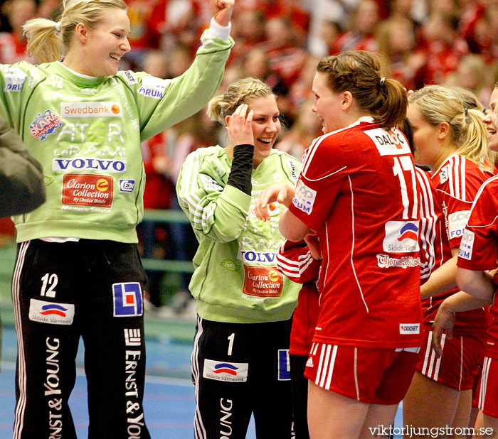 Skövde HF-BK Heid 1/4-final 2 22-21,dam,Arena Skövde,Skövde,Sverige,Handboll,,2011,36561