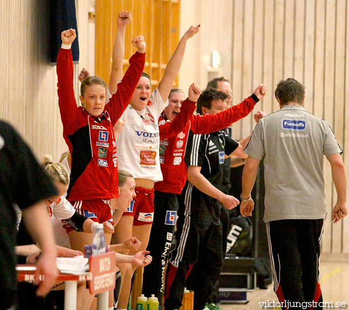 BK Heid-Skövde HF 1/4-final 3 21-23,dam,Heidhallen,Göteborg,Sverige,Handboll,,2011,36602