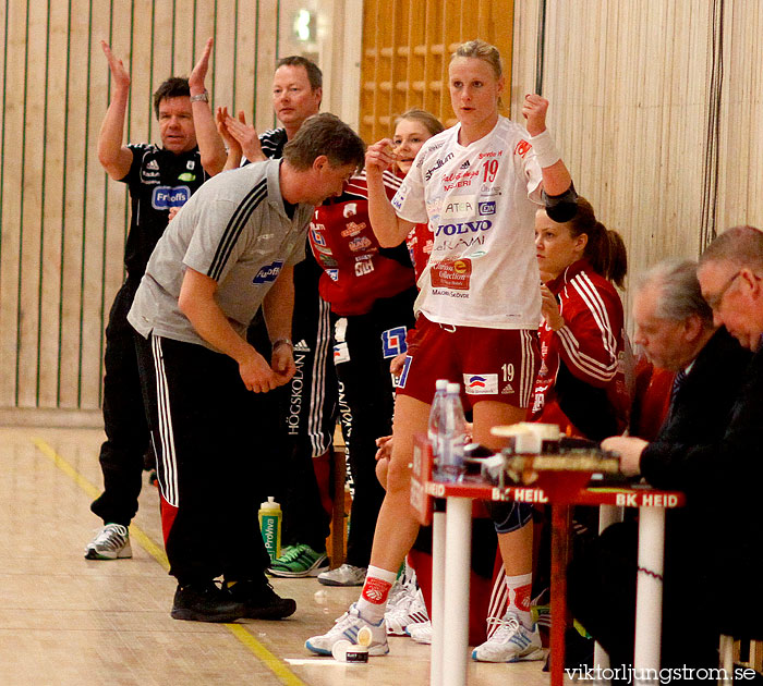 BK Heid-Skövde HF 1/4-final 3 21-23,dam,Heidhallen,Göteborg,Sverige,Handboll,,2011,36649