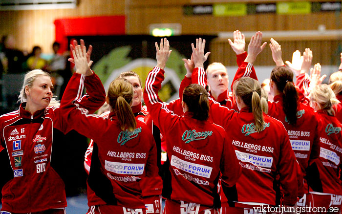 IK Sävehof-Skövde HF 1/2-final 1 27-26,dam,Partillebohallen,Partille,Sverige,Handboll,,2011,37124