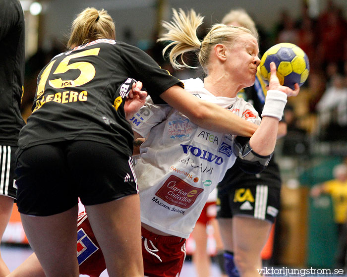 IK Sävehof-Skövde HF 1/2-final 1 27-26,dam,Partillebohallen,Partille,Sverige,Handboll,,2011,37145