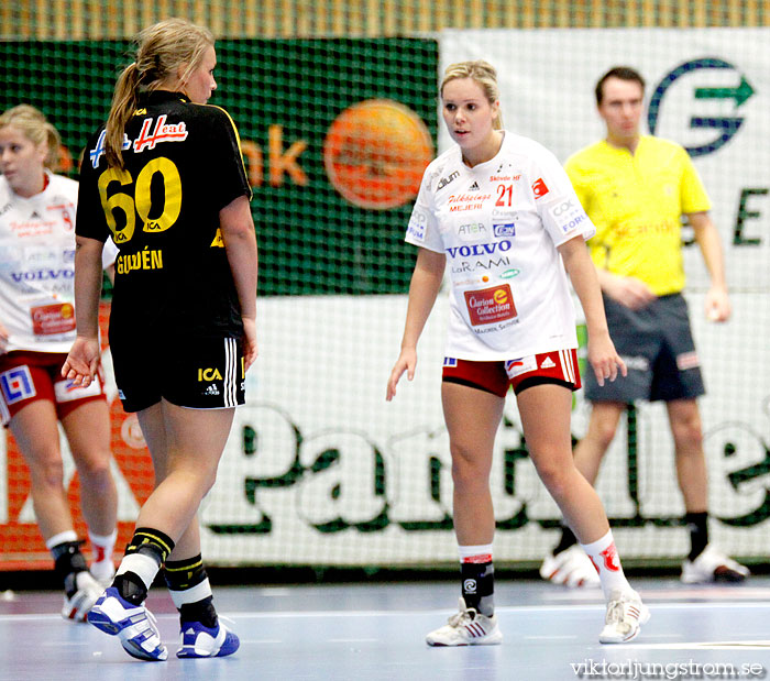 IK Sävehof-Skövde HF 1/2-final 1 27-26,dam,Partillebohallen,Partille,Sverige,Handboll,,2011,37154