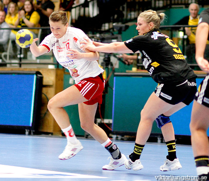 IK Sävehof-Skövde HF 1/2-final 1 27-26,dam,Partillebohallen,Partille,Sverige,Handboll,,2011,37161