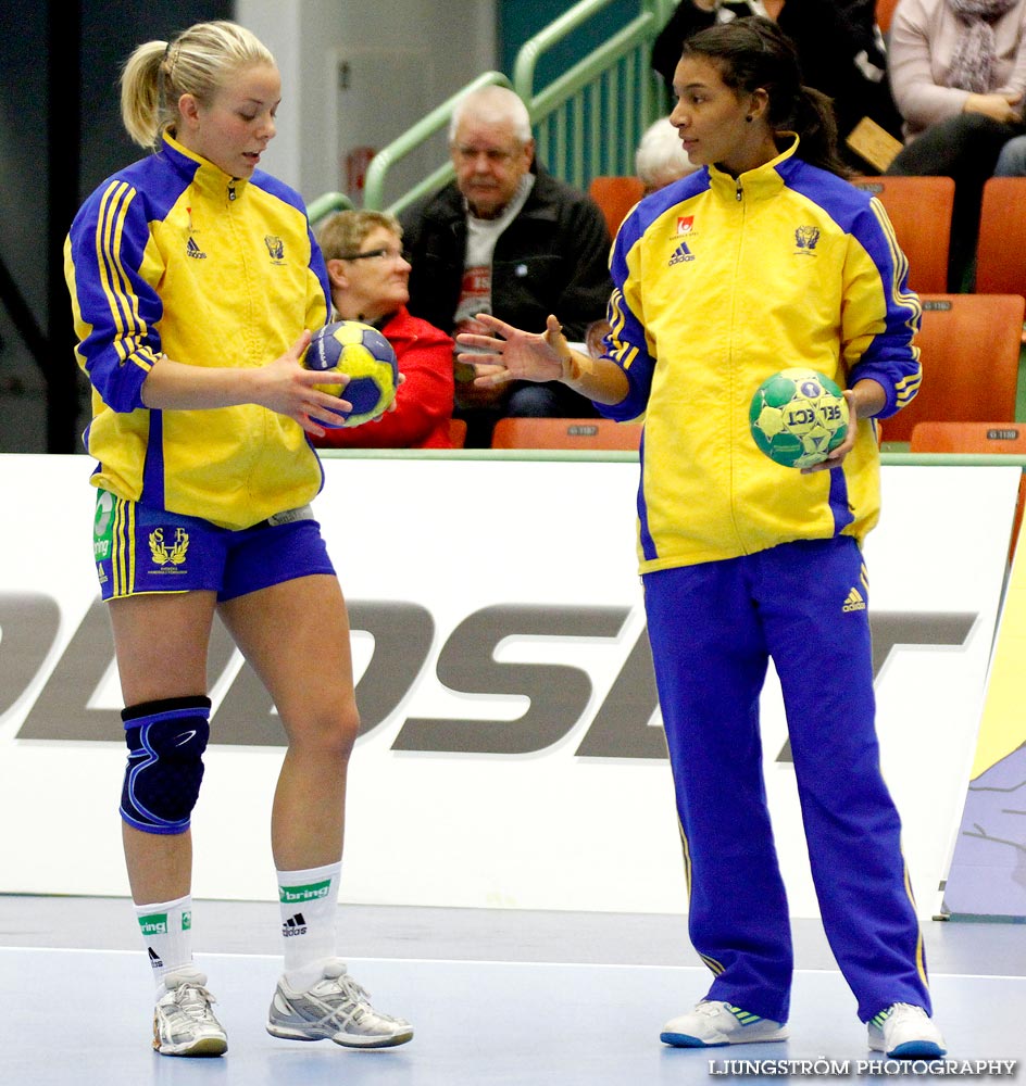 EM-KVAL Sverige-Slovenien 27-20,dam,Arena Skövde,Skövde,Sverige,Handboll,,2011,43916