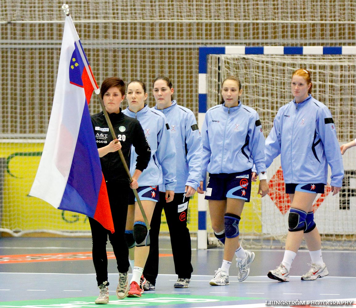 EM-KVAL Sverige-Slovenien 27-20,dam,Arena Skövde,Skövde,Sverige,Handboll,,2011,43918