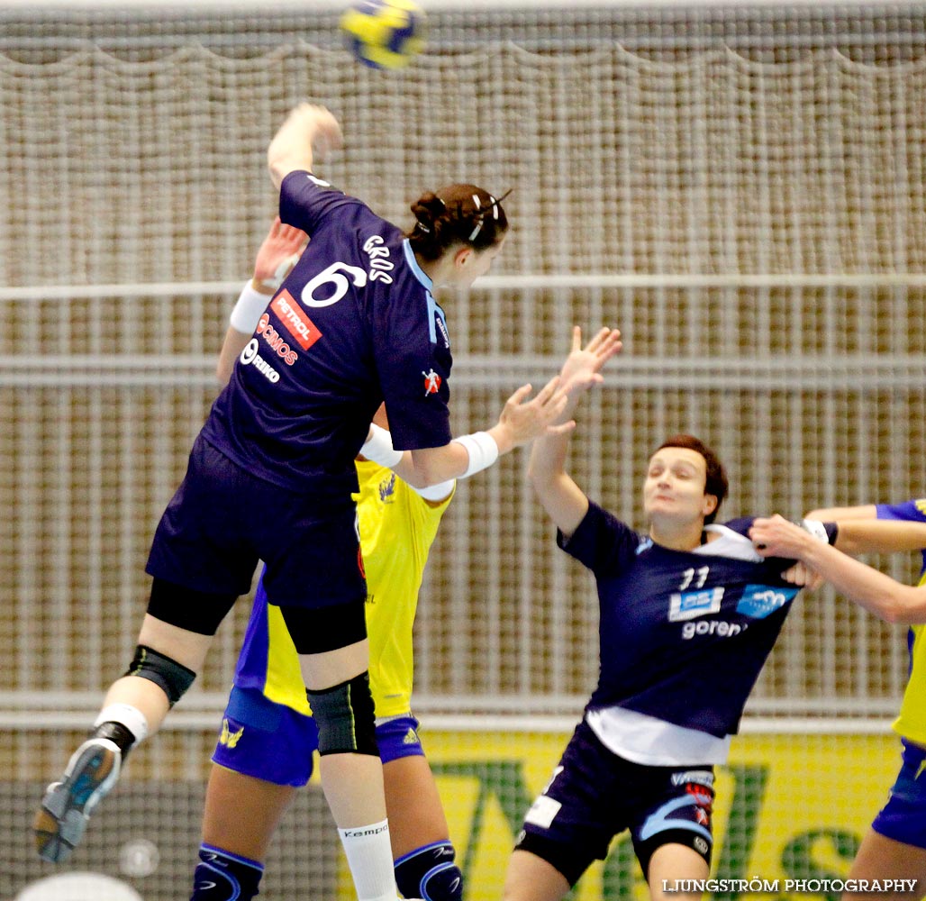 EM-KVAL Sverige-Slovenien 27-20,dam,Arena Skövde,Skövde,Sverige,Handboll,,2011,43930