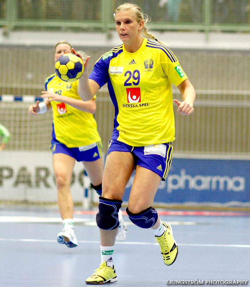 EM-KVAL Sverige-Slovenien 27-20,dam,Arena Skövde,Skövde,Sverige,Handboll,,2011,43933