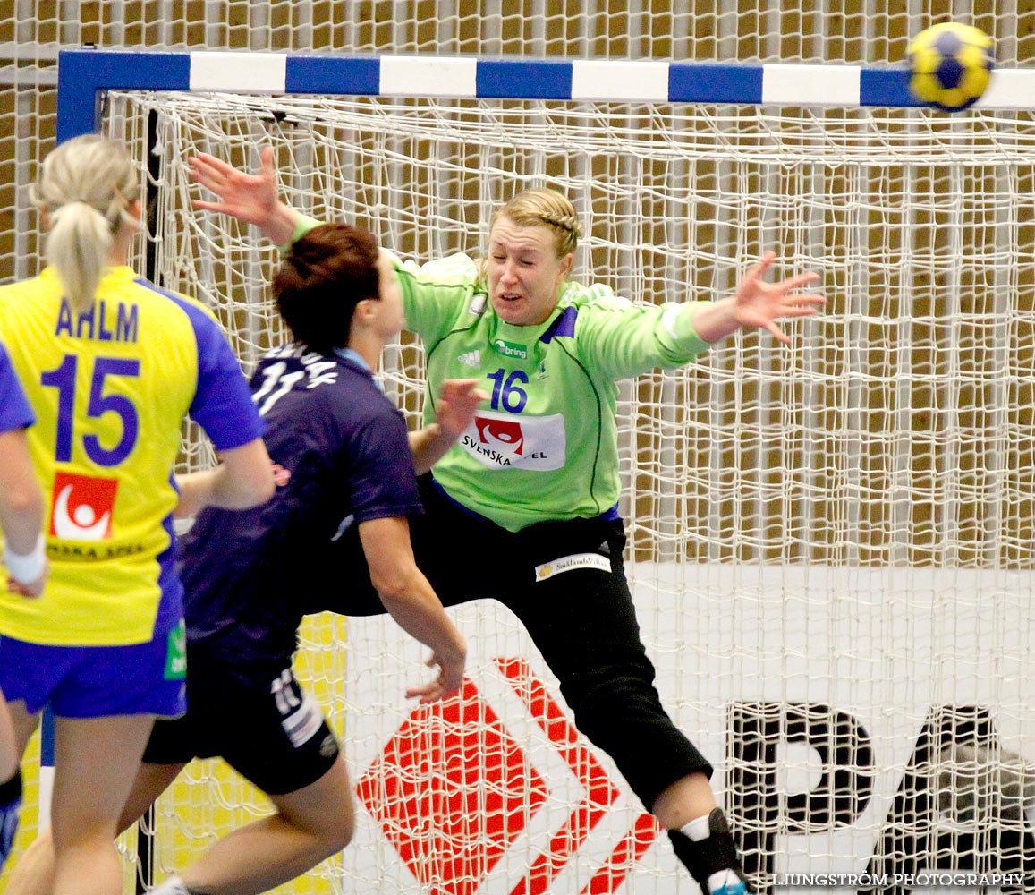 EM-KVAL Sverige-Slovenien 27-20,dam,Arena Skövde,Skövde,Sverige,Handboll,,2011,43939